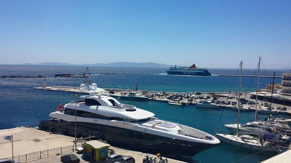 Poseidonio Hotel Tinos ภายนอก รูปภาพ